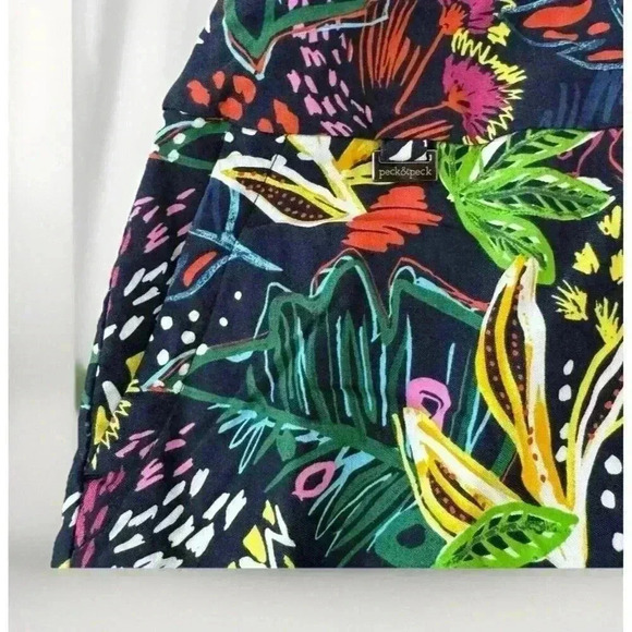 Peck & Peck Floral Design Skort Sports Wear Women Size 4 Stretch - Picture 3 of 7
